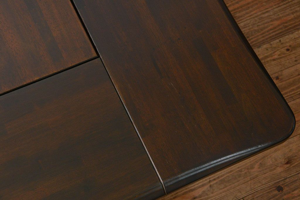 中古 カリモク ルスティック(RUSTIC) 囲炉裏型 ダイニング