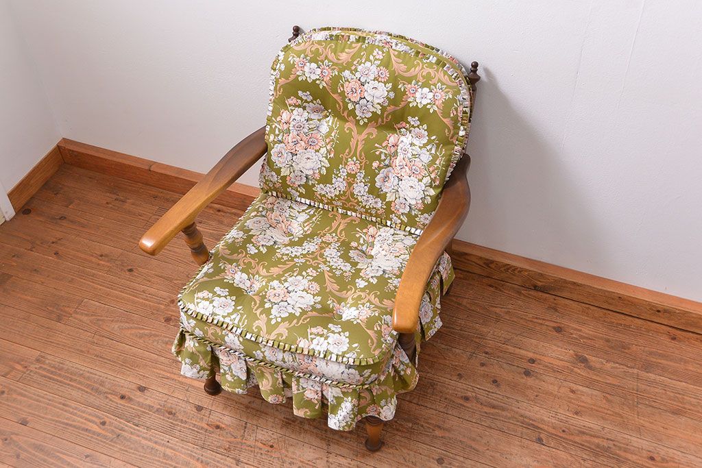 中古 穂高 WINDSOR セクショナルチェア 両肘付きチェア(2)(一人掛けソファ) 飛騨産業