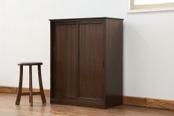 レトロ家具　昭和レトロ シンプルな下駄箱(収納棚、靴箱)