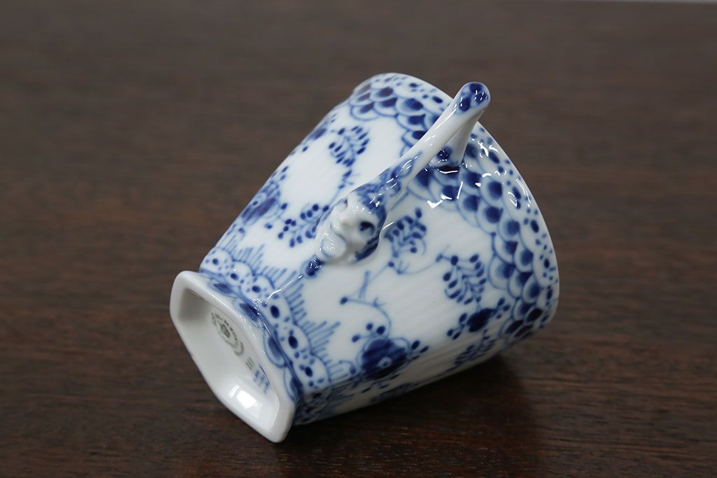 アンティーク雑貨　ロイヤルコペンハーゲン(Royal Copenhagen)・マイセンなどのカップ&ソーサー4種類セット(リモージュ・リチャード・ジノリ)