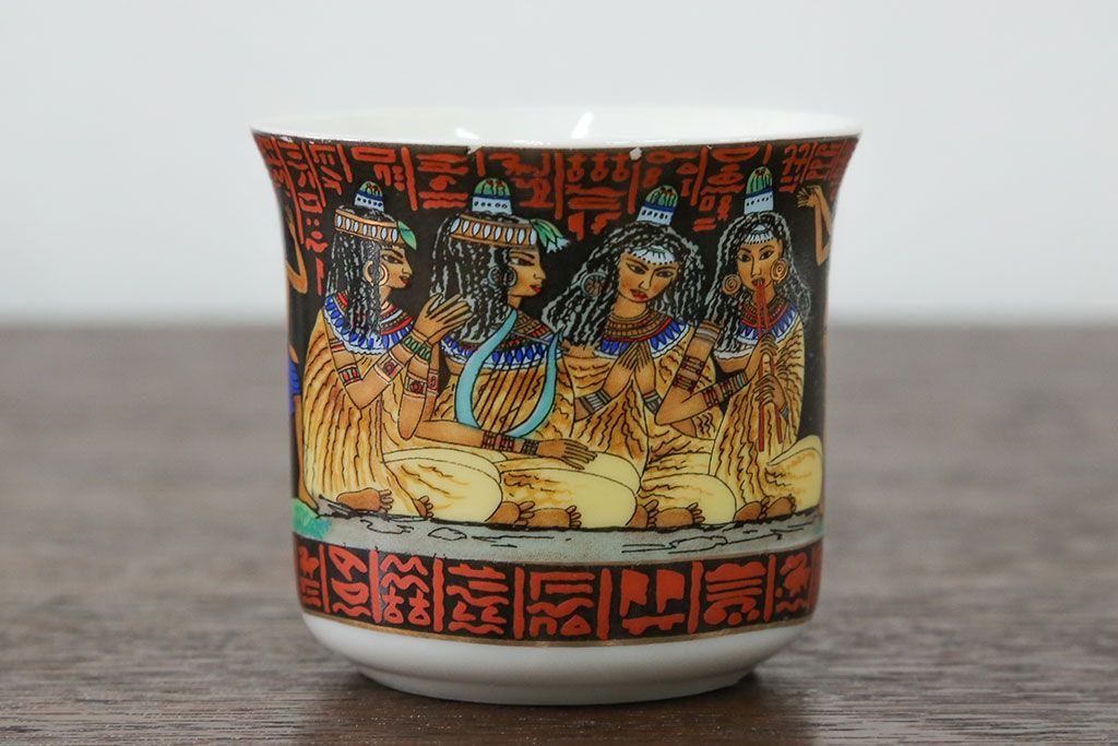 アンティーク雑貨　ロイヤルコペンハーゲン(Royal Copenhagen)・マイセンなどのカップ&ソーサー4種類セット(リモージュ・リチャード・ジノリ)