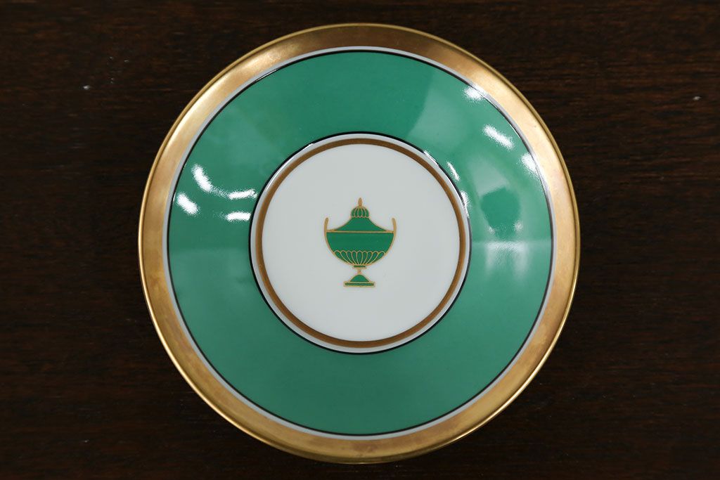 アンティーク雑貨　ロイヤルコペンハーゲン(Royal Copenhagen)・マイセンなどのカップ&ソーサー4種類セット(リモージュ・リチャード・ジノリ)