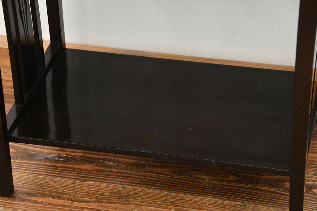 アンティーク家具　大正ロマン 象嵌入り!上品なサイドテーブル(机)
