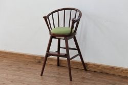 中古　秋田木工製　ベビーチェア(チャイルドチェア、椅子)