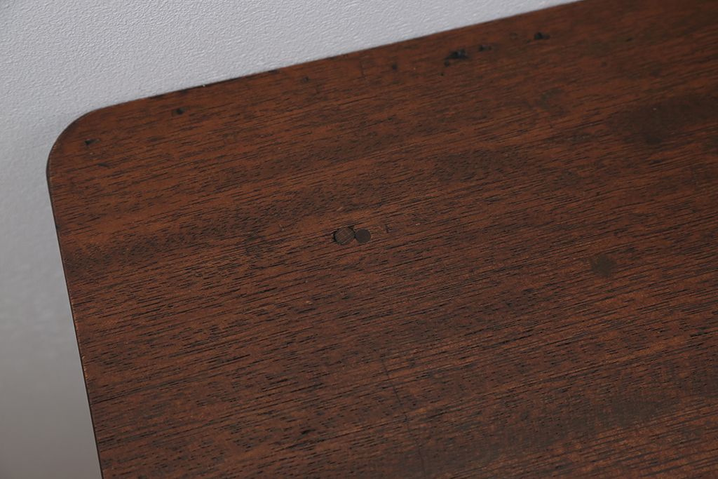 アンティーク家具　アンティークペイント　シンプルなダイニングテーブル(作業台)