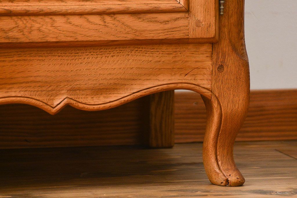 アンティーク家具 フランスアンティーク オーク材の猫脚
