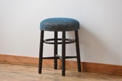 アンティーク家具　アンティーク 古い木の丸スツール(丸椅子・イス)
