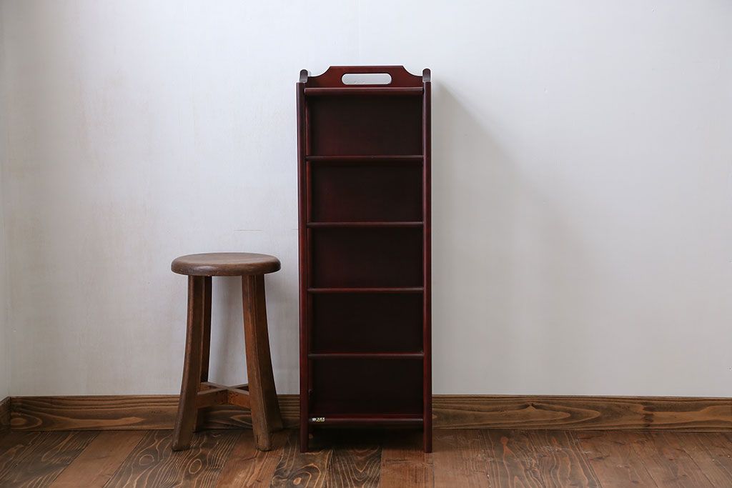 アンティーク雑貨　中古 カリモク製 スリッパラック