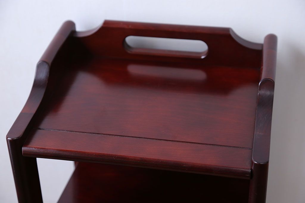 アンティーク雑貨　中古 カリモク製 スリッパラック