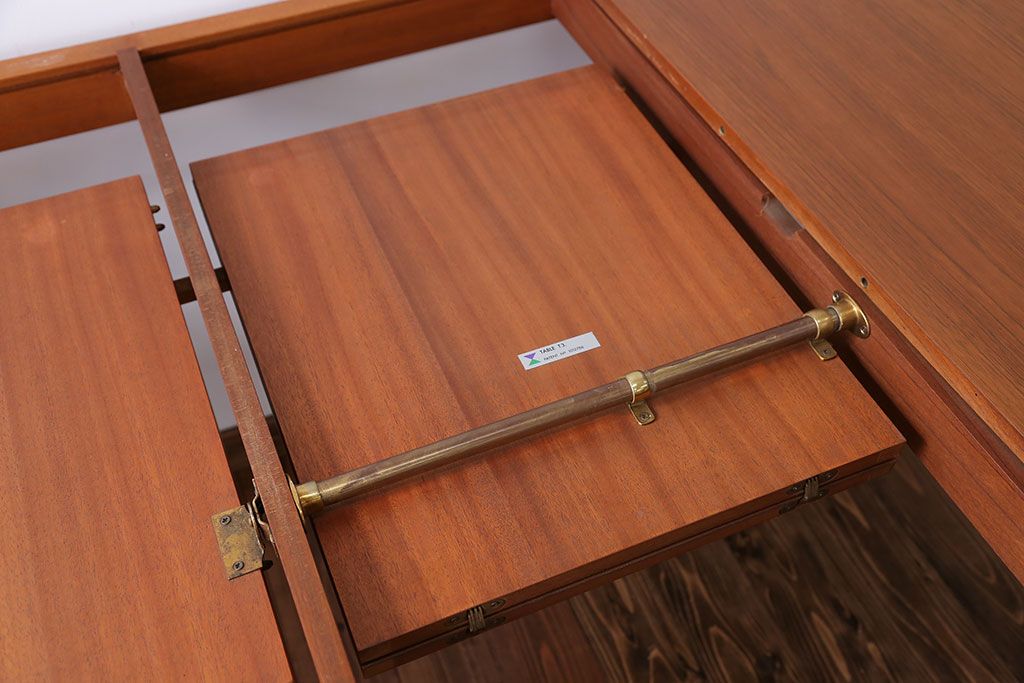 ヴィンテージ家具　北欧ビンテージA.H.Mackintosh(マッキントッシュ)エクステンションテーブル(ダイニングテーブル)