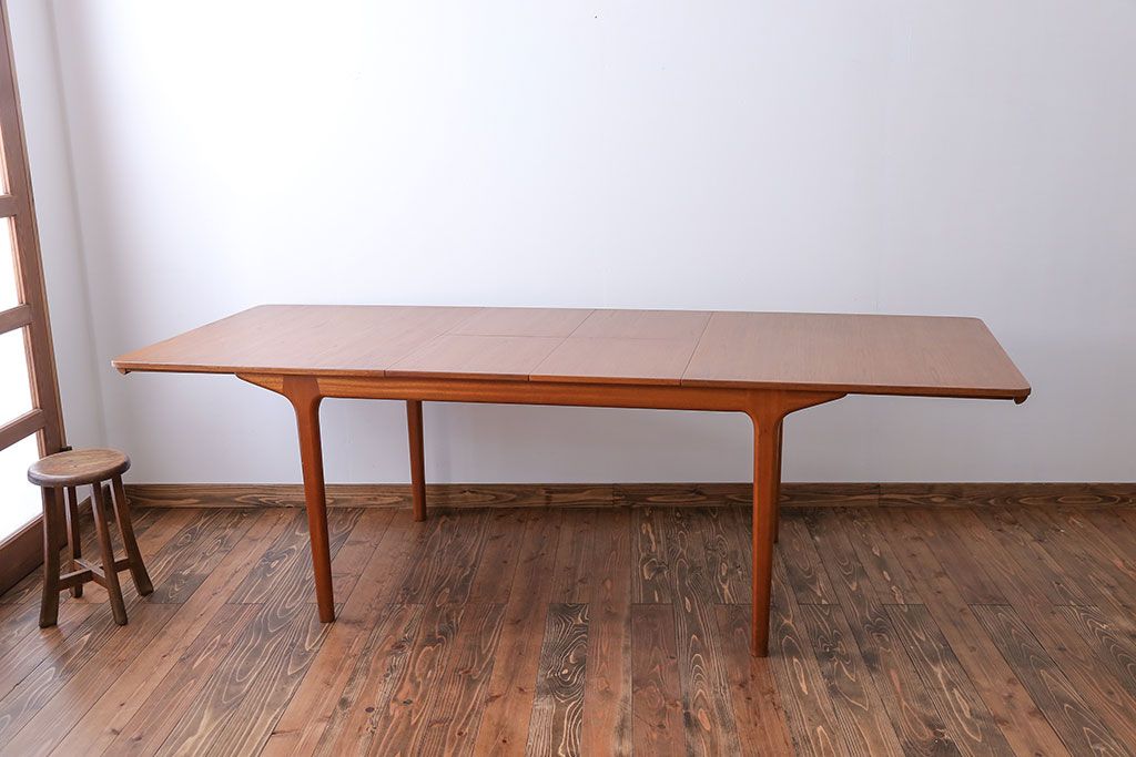 ヴィンテージ家具　北欧ビンテージA.H.Mackintosh(マッキントッシュ)エクステンションテーブル(ダイニングテーブル)
