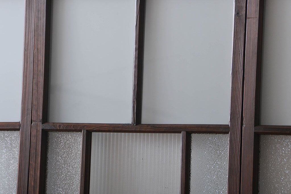大正ロマン ガラス戸4枚セット(引き戸)