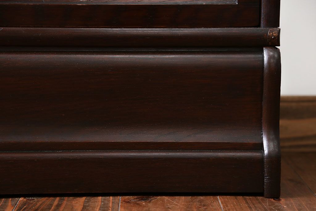 アンティーク家具　イギリスアンティーク グローブヴェルニッケ社製 高級スタッキング本箱