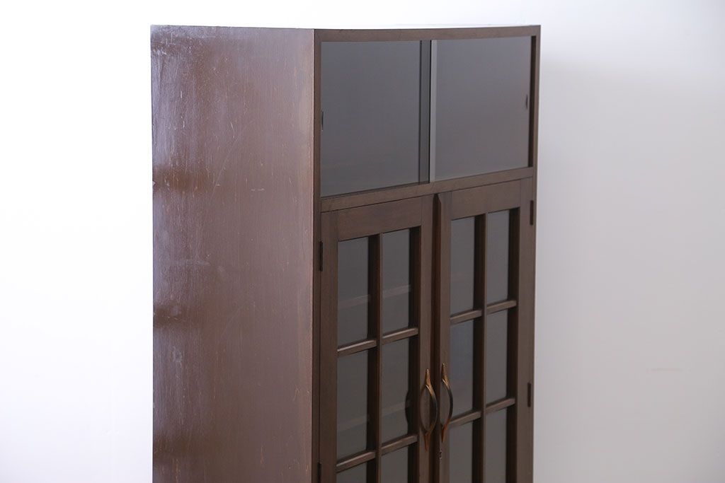 レトロ家具　1960年代　昭和レトロ　大きな本箱