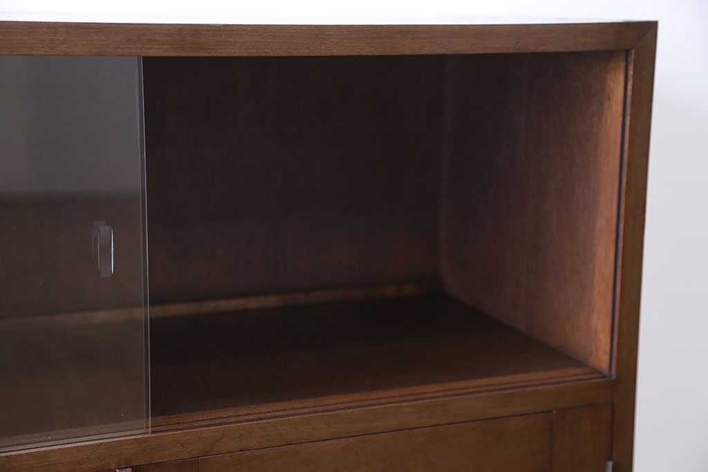 レトロ家具　1960年代　昭和レトロ　大きな本箱