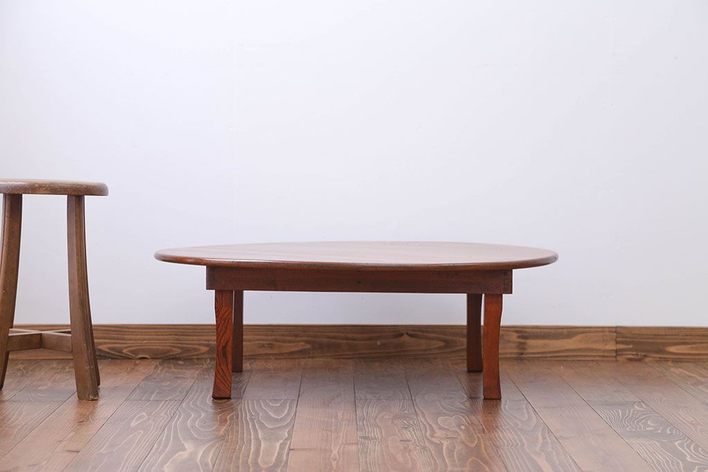 レトロ家具　昭和レトロ　小さなちゃぶ台(1)