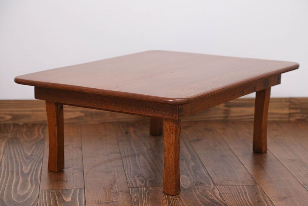 レトロ家具　昭和レトロ　小さなちゃぶ台(2)