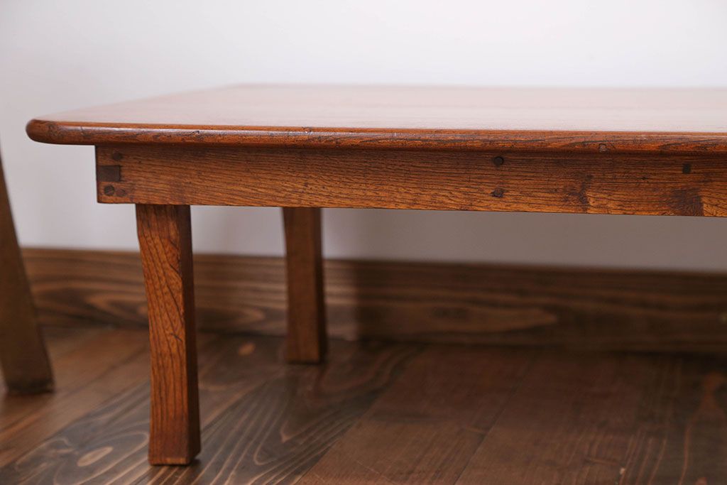 レトロ家具　昭和レトロ　小さなちゃぶ台(2)