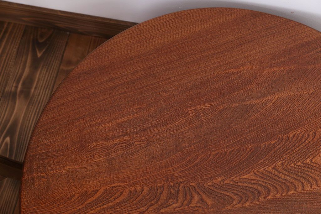 レトロ家具　昭和レトロ　小さなちゃぶ台(3)