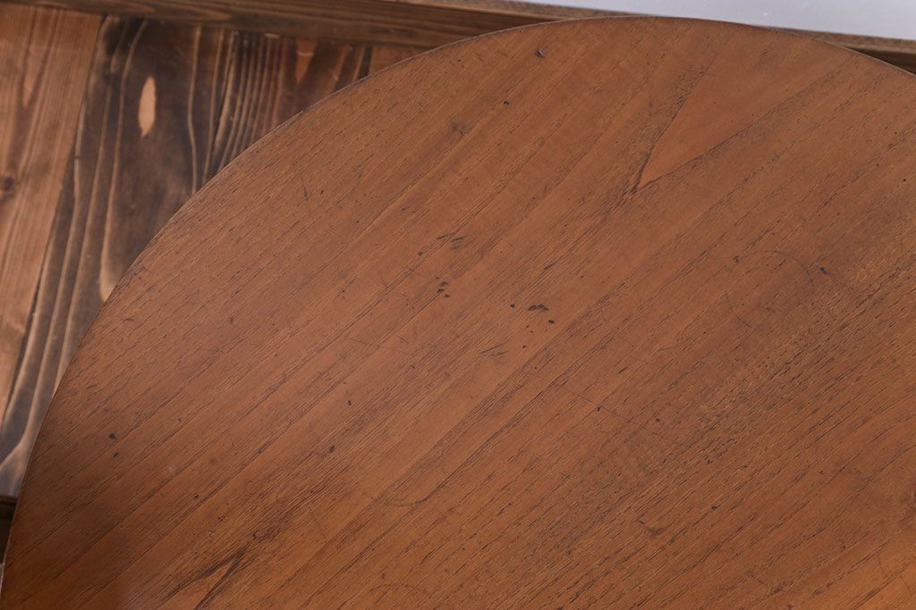 レトロ家具　昭和レトロ　小さなちゃぶ台(5)