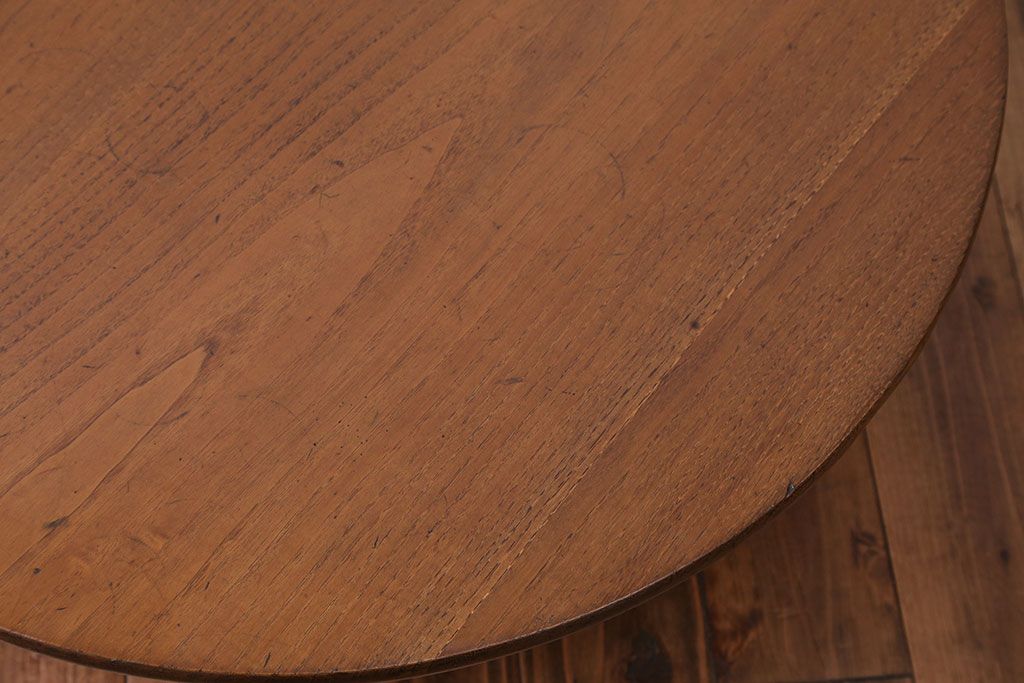 レトロ家具　昭和レトロ　小さなちゃぶ台(5)