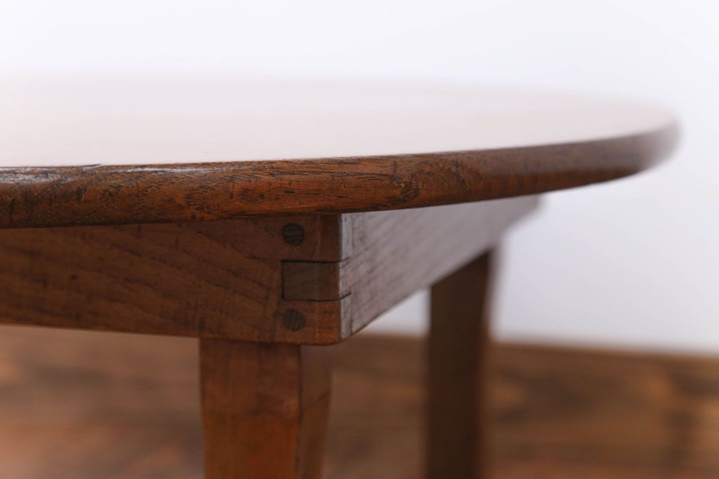 レトロ家具　昭和レトロ　小さなちゃぶ台(5)