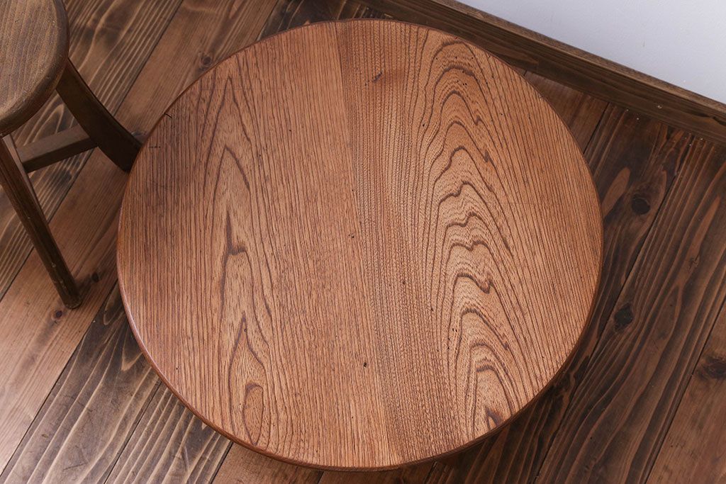 レトロ家具　昭和レトロ　小さなちゃぶ台(6)