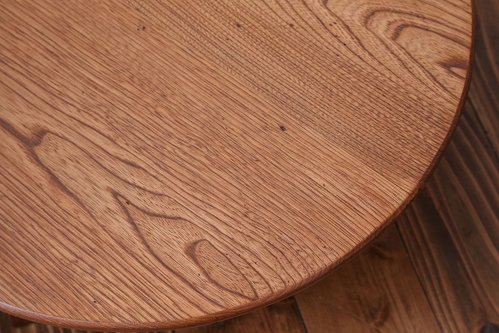レトロ家具　昭和レトロ　小さなちゃぶ台(6)