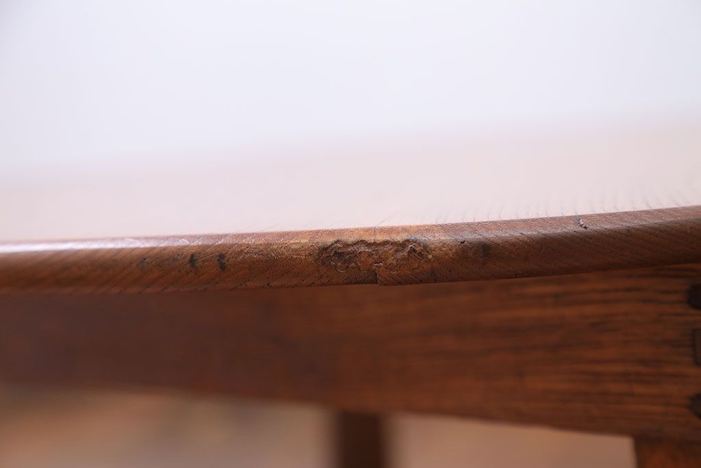 レトロ家具　昭和レトロ　小さなちゃぶ台(6)