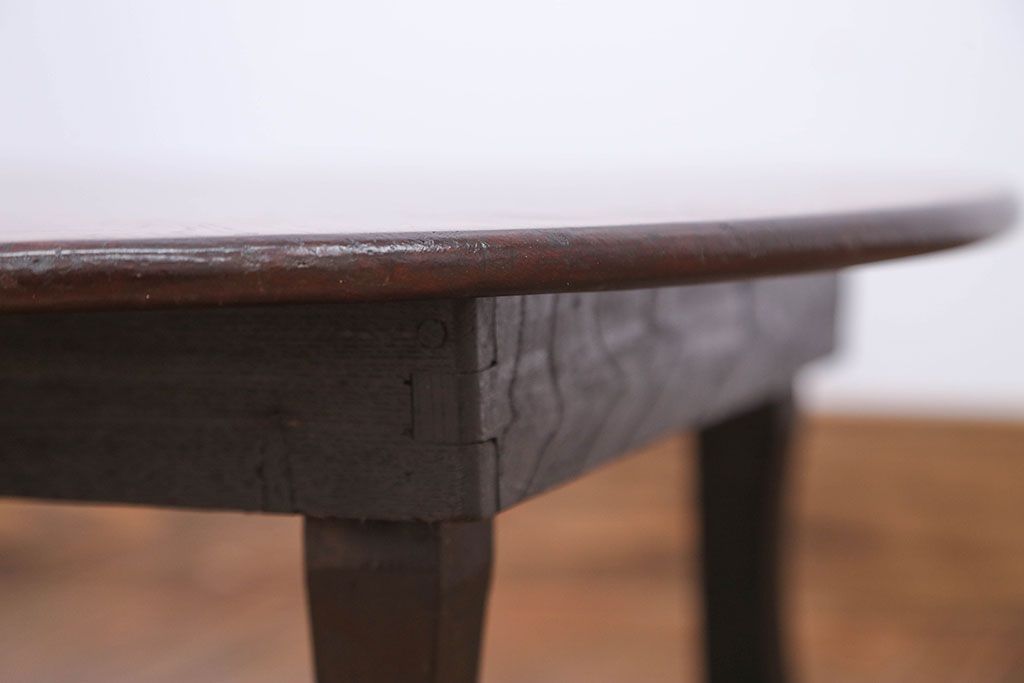 レトロ家具　昭和レトロ　小さなちゃぶ台(7)