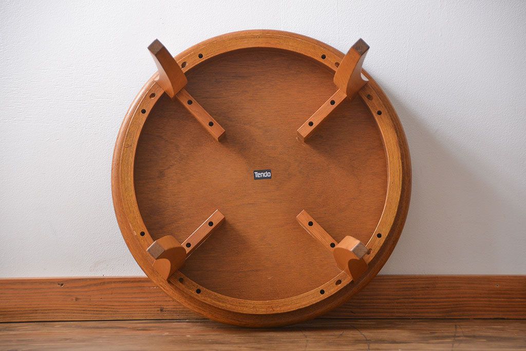 中古　天童木工　サイドテーブル(3)