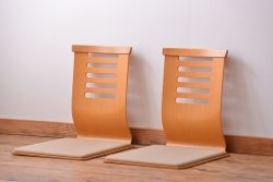中古　天童木工　座椅子　2脚セット(2)