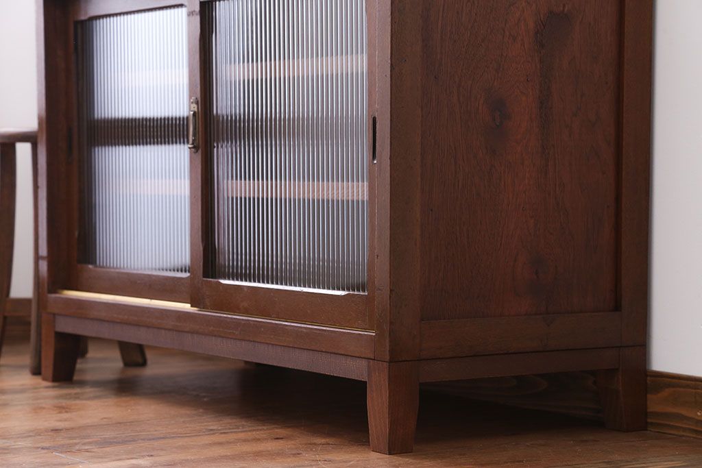 レトロ家具 昭和レトロ お洒落なキッチンキャビネット