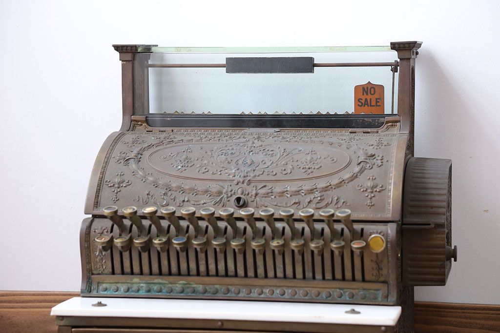 アンティーク雑貨　1900年頃 アメリカナショナル社製 アンティークレジスター