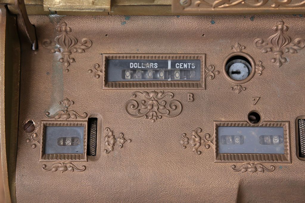 アンティーク雑貨　1900年頃 アメリカナショナル社製 アンティークレジスター