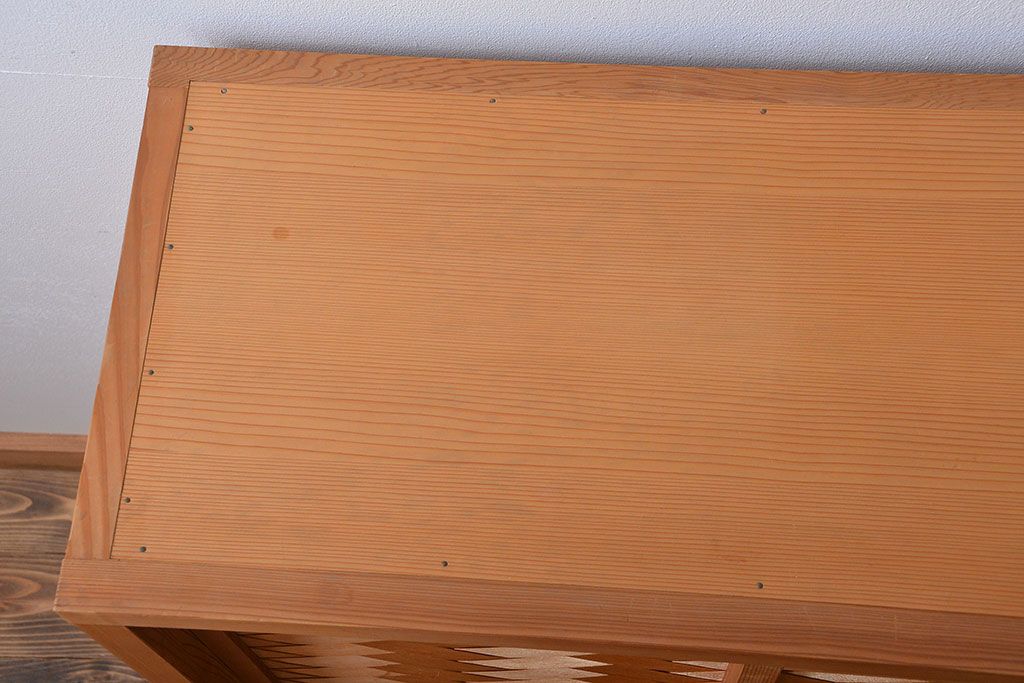 アンティーク家具　和モダン　置水屋(茶箪笥)