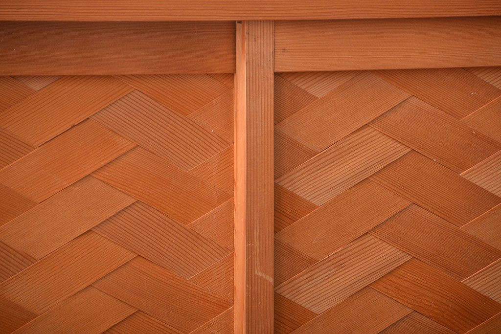 アンティーク家具　和モダン　置水屋(茶箪笥)