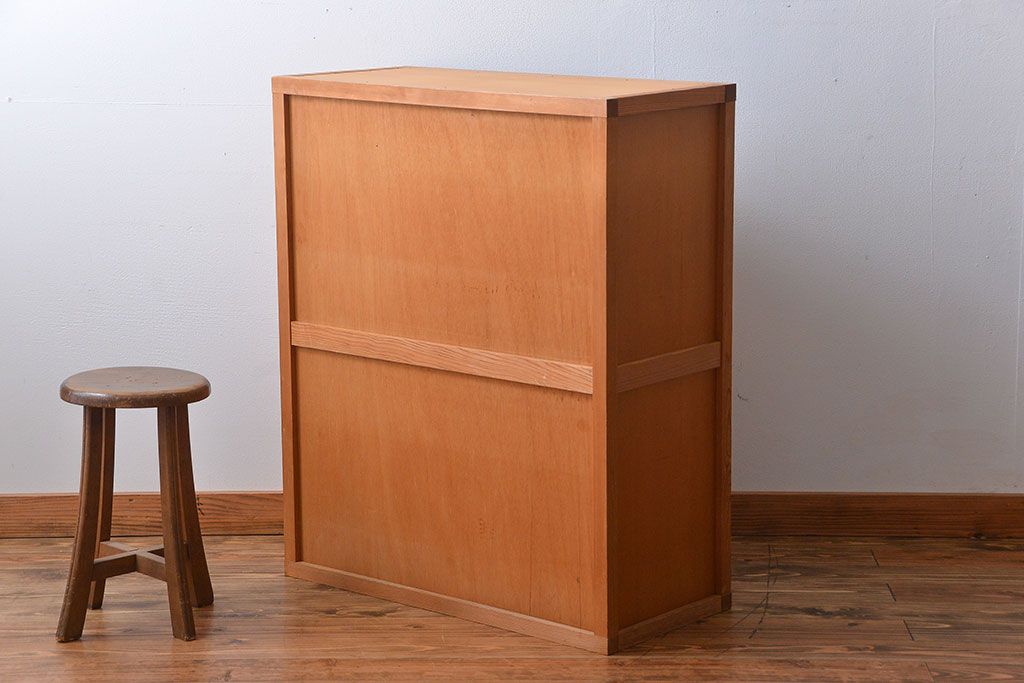 アンティーク家具　和モダン　置水屋(茶箪笥)