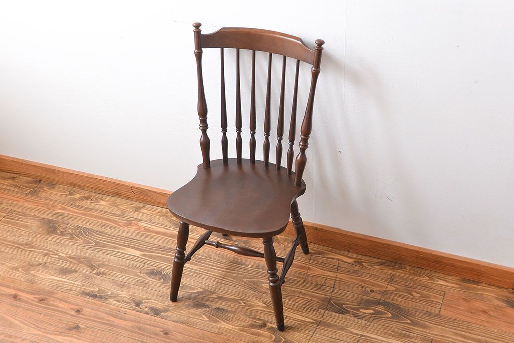 中古　おしゃれなスティックバックチェア