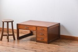 レトロ家具　 昭和レトロ　小さな片袖机