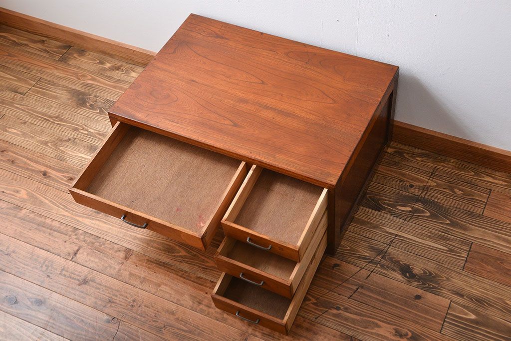 レトロ家具　 昭和レトロ　小さな片袖机