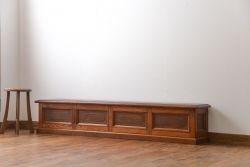 アンティーク家具　大正ロマン　お洒落なローボード