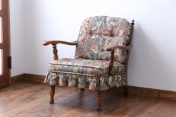 中古　飛騨産業　穂高　WINDSOR　1人掛けチェア(ソファ)(1)