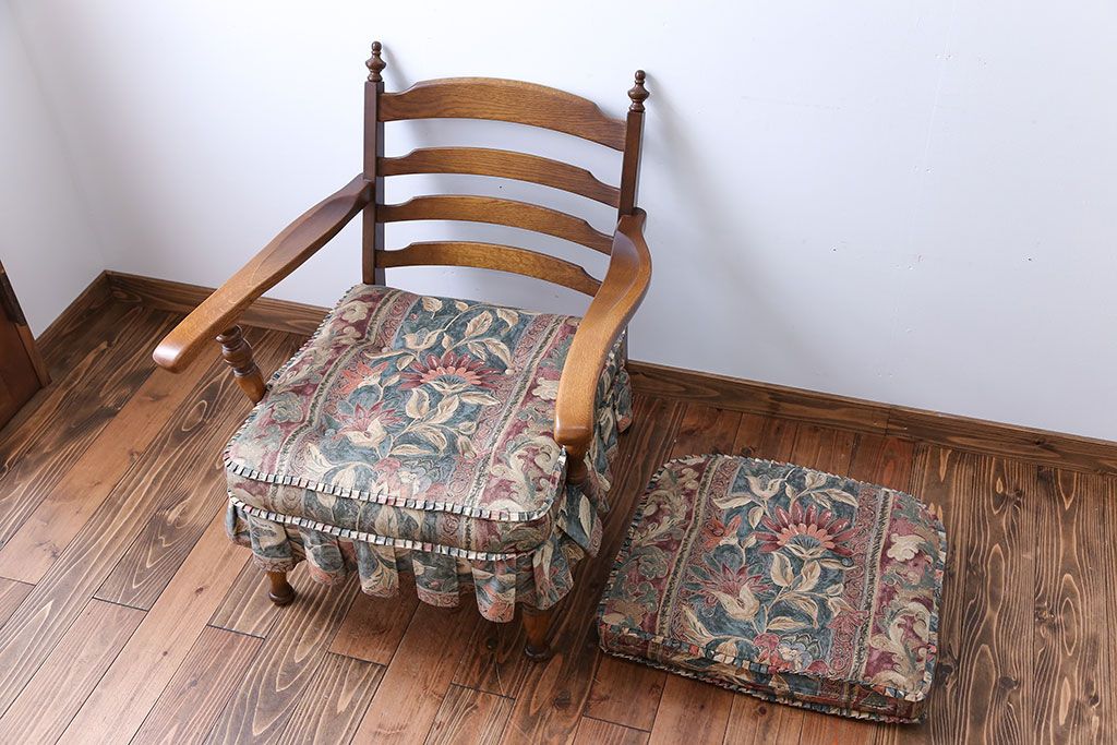 中古　飛騨産業　穂高　WINDSOR　1人掛けチェア(ソファ)(1)