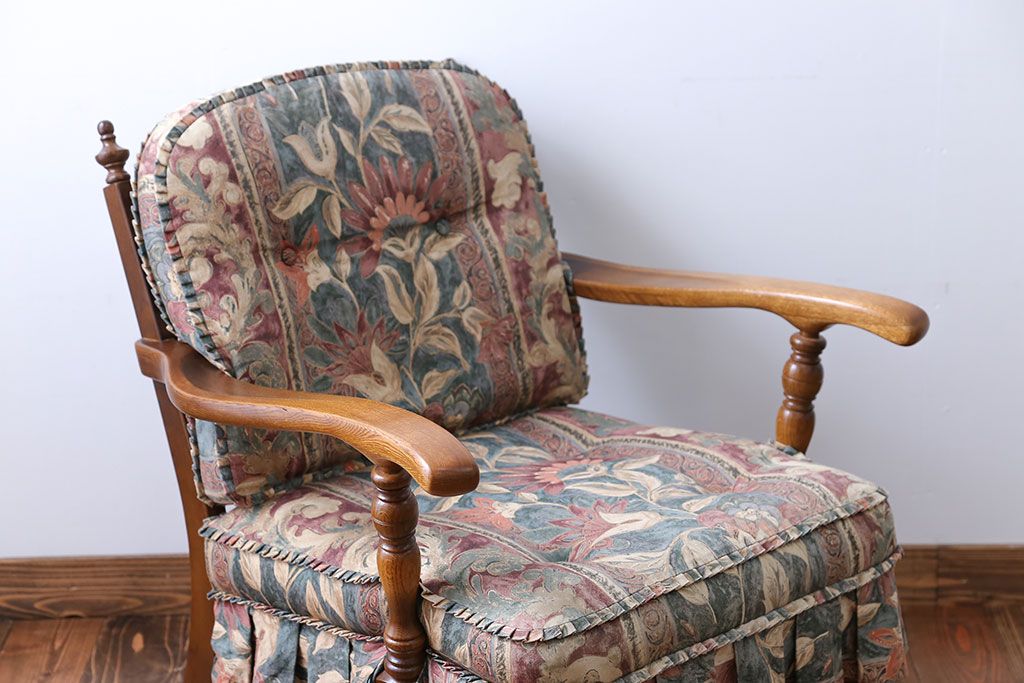 中古　飛騨産業　穂高　WINDSOR　1人掛けチェア(ソファ)(1)