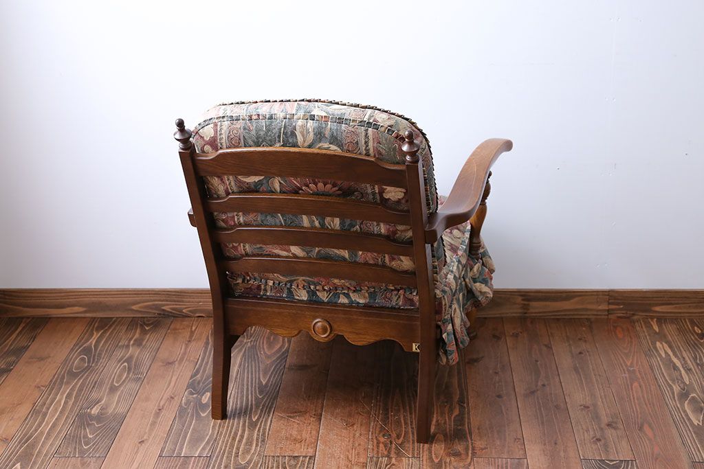 中古　飛騨産業　穂高　WINDSOR　1人掛けチェア(ソファ)(1)