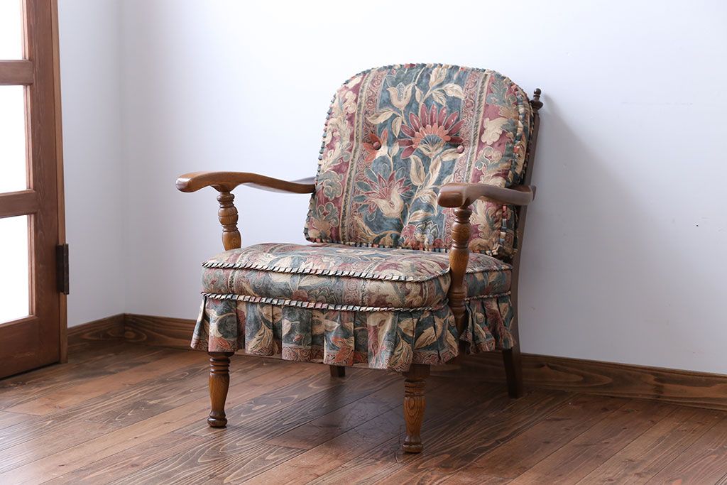 中古　飛騨産業　穂高　WINDSOR　1人掛けチェア(ソファ)(2)
