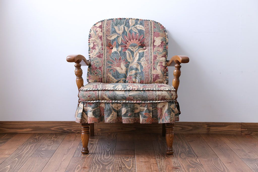 中古　飛騨産業　穂高　WINDSOR　1人掛けチェア(ソファ)(2)