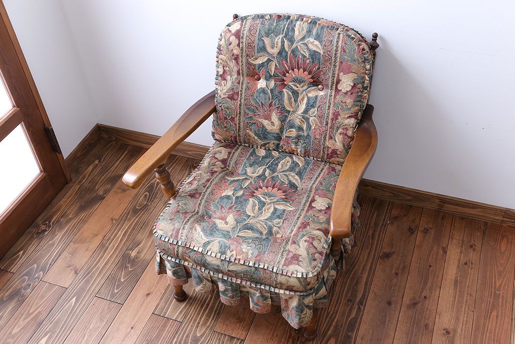 中古　飛騨産業　穂高　WINDSOR　1人掛けチェア(ソファ)(2)