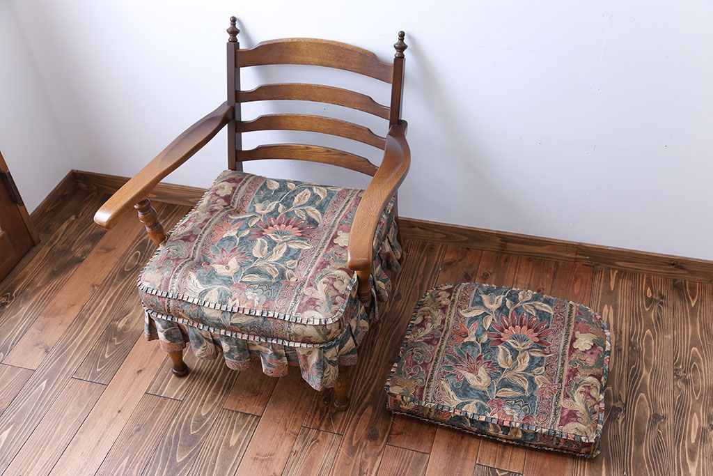 中古　飛騨産業　穂高　WINDSOR　1人掛けチェア(ソファ)(2)